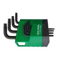 LT/700 8 Parça TORX L Anahtar Takımı ( Kısa Tip ) 